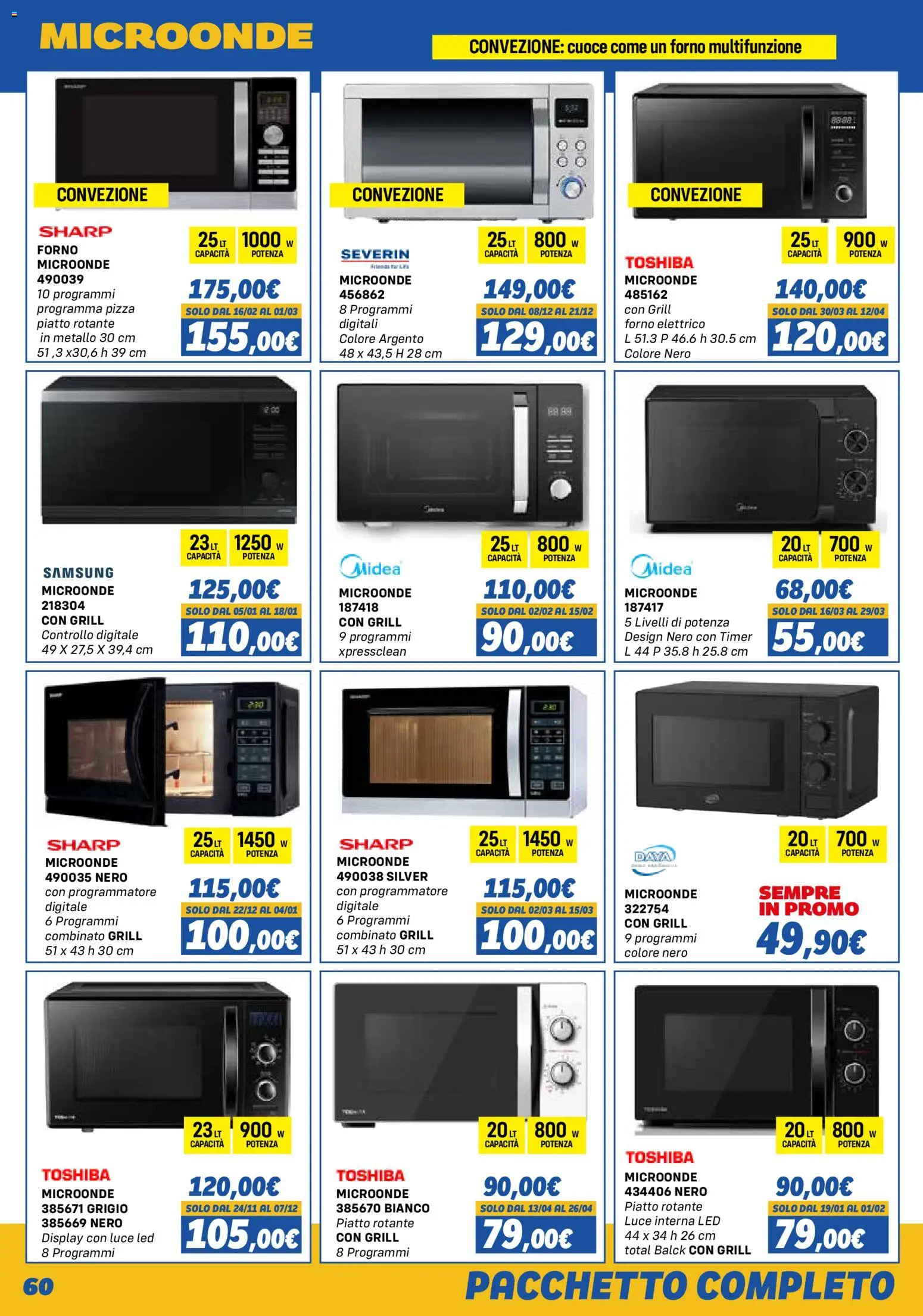 Orizzonte Elettrodomestici catalogo - pagina 60 - valido dal 01/11/2025