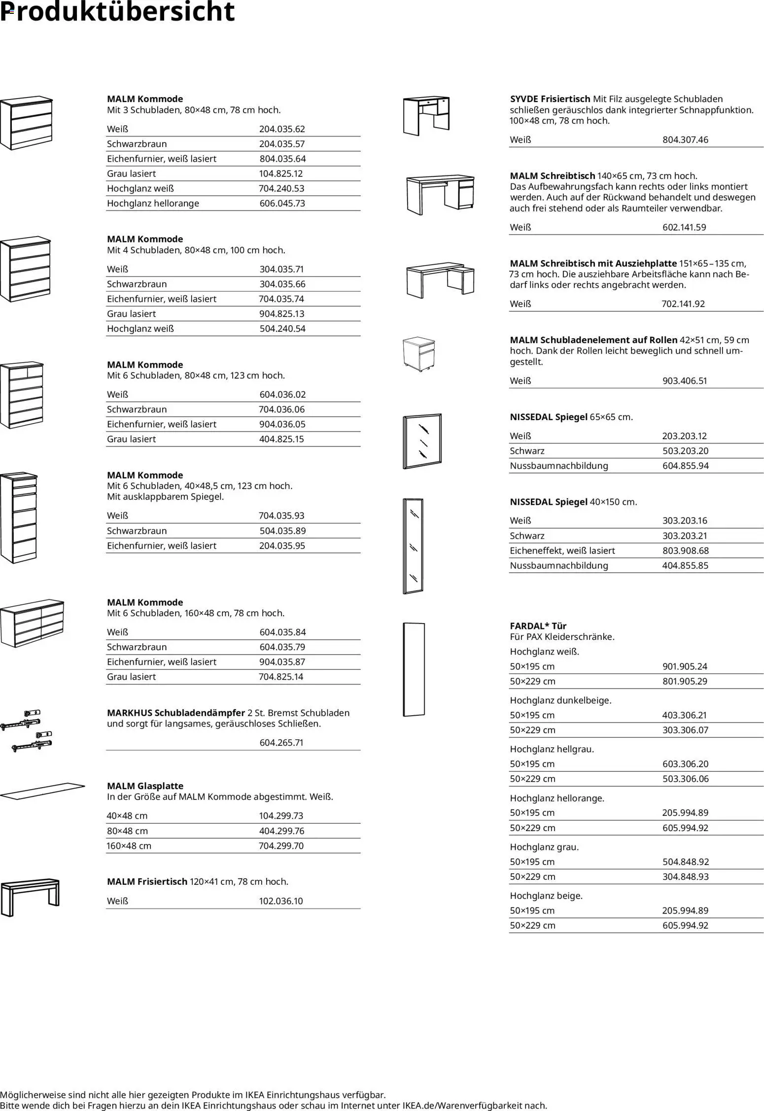 Ikea Schlafzimmerserie - Seite 3 - gültig ab 02.01.2026