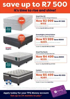 Preview Dial-a-Bed - Mojo Beds Rise and Shine Catalogue valid from 01/12/2025