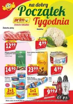 Podgląd Prim Market Gazetka - Na dobry początek tygodnia ważny od 22.09.2025