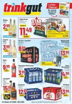 Vorschau Trinkgut Prospekt gültig ab 03.11.2025