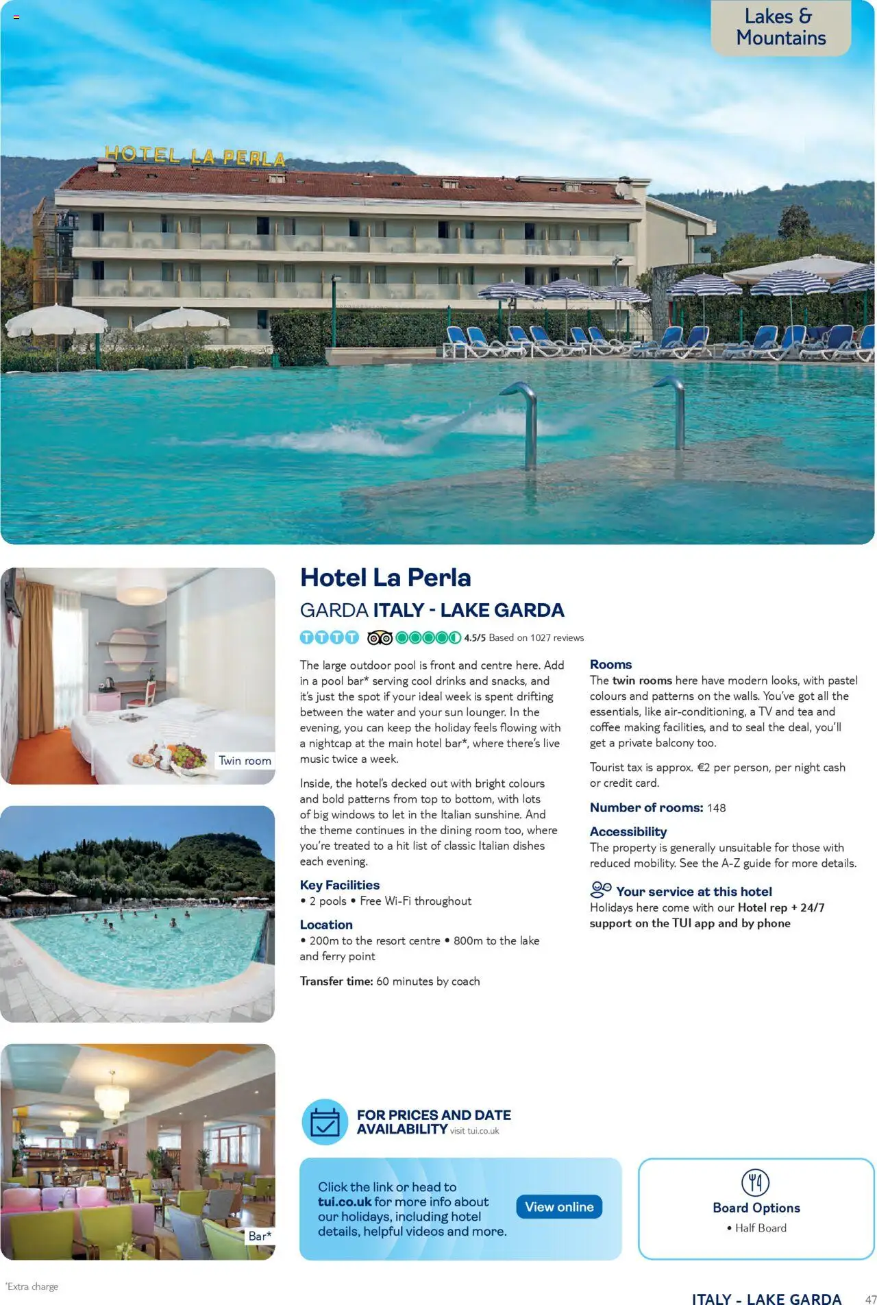 TUI - Italy, Malta & Croatia - page 47- valid from 01/05/2025