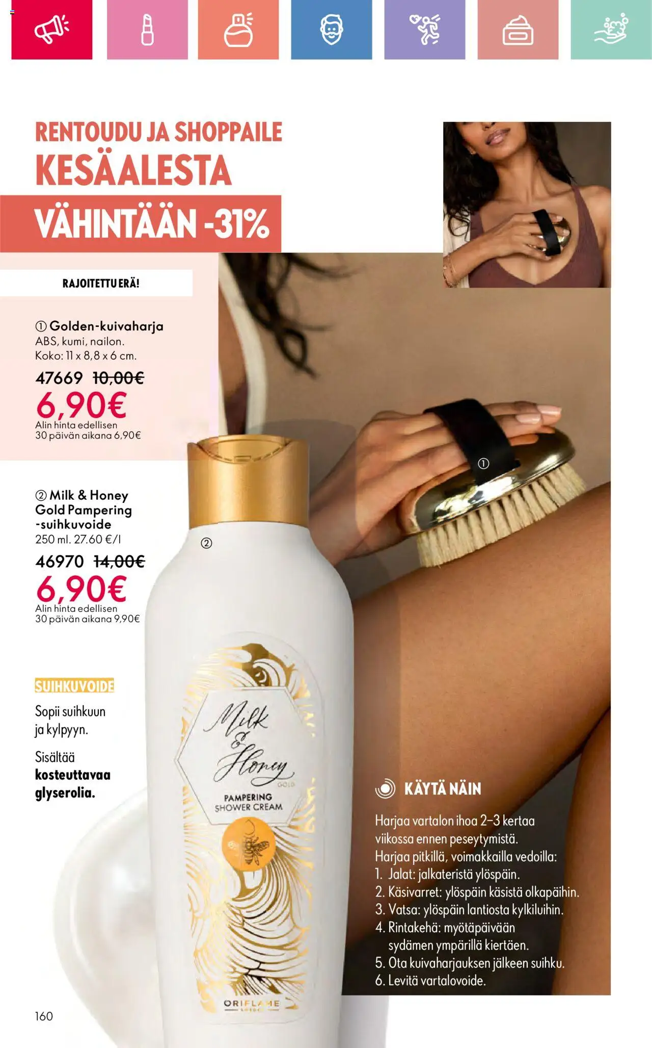 Oriflame Esite 10 - sivu 160- voimassa alkaen 13/07/2025