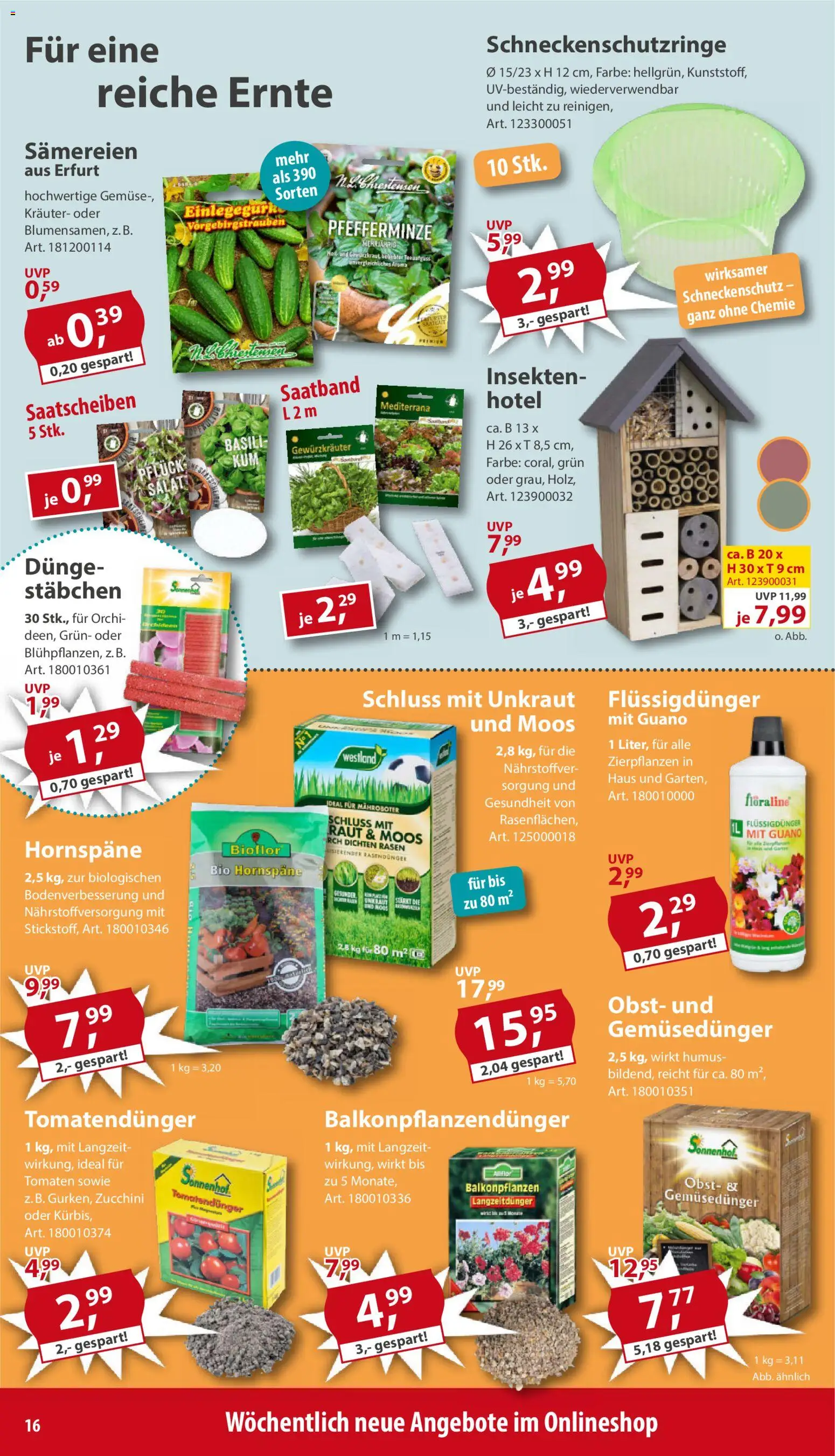 Sonderpreis Baumarkt Prospekt 	 - Seite 16 - gültig ab 25.04.2026