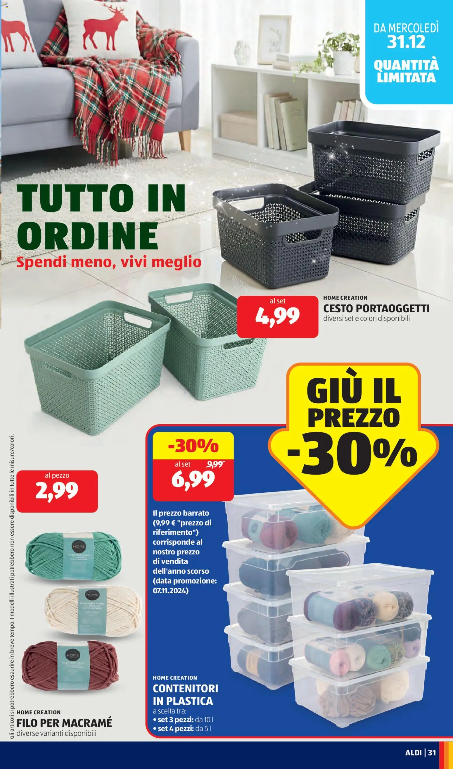 Volantino Aldi	 - pagina 31 - valido dal 29/12/2025