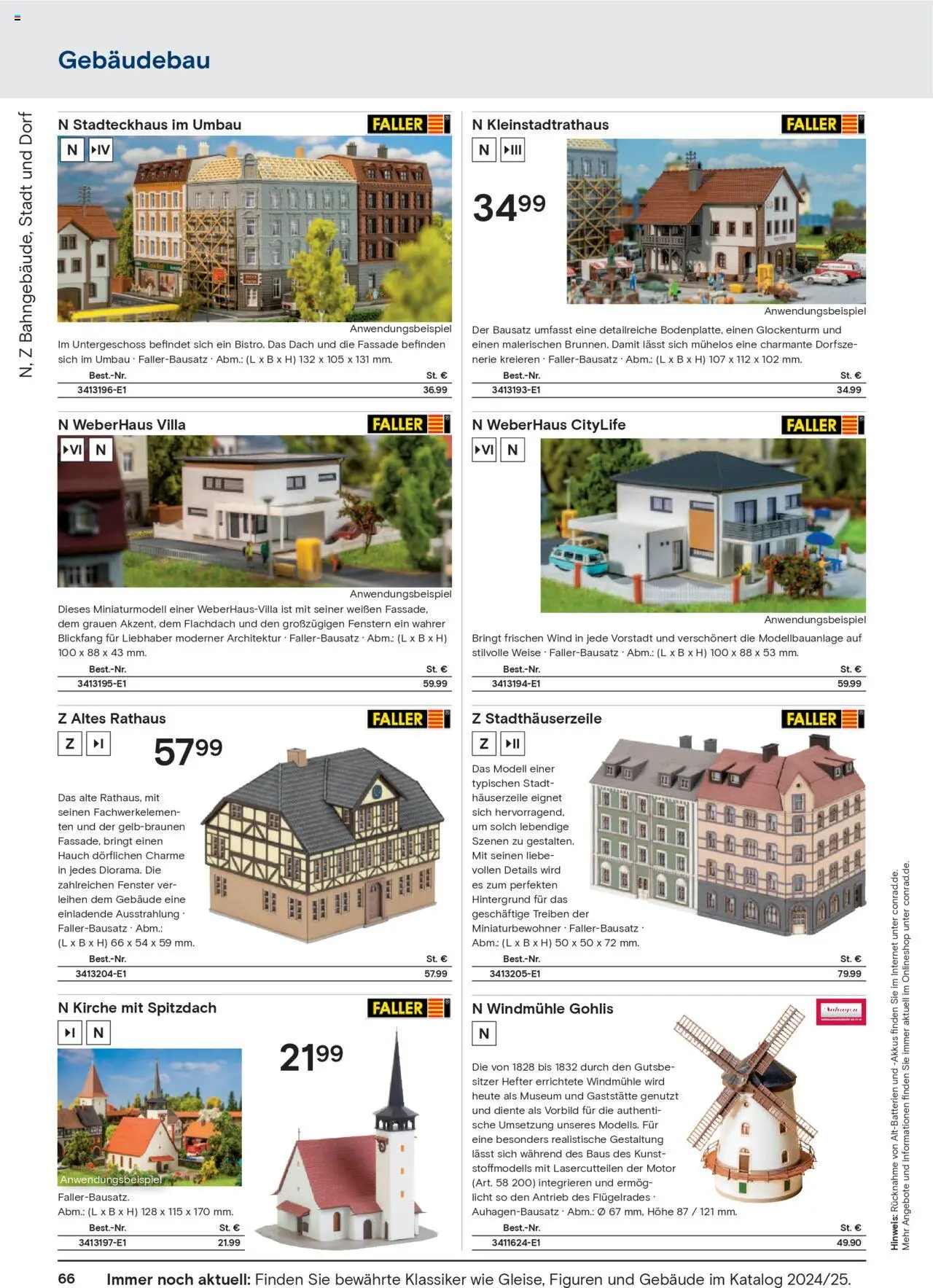 Conrad  Modellbahn Katalog - Seite 68 - gültig ab 25.08.2025