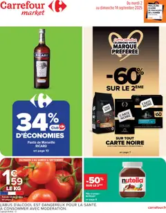 Aperçu Carrefour Market catalogue semaine 36 valable à partir du 02/09/2025