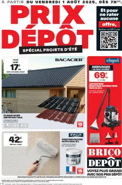 Aperçu Brico Dépôt catalogue valable à partir du 01/08/2025