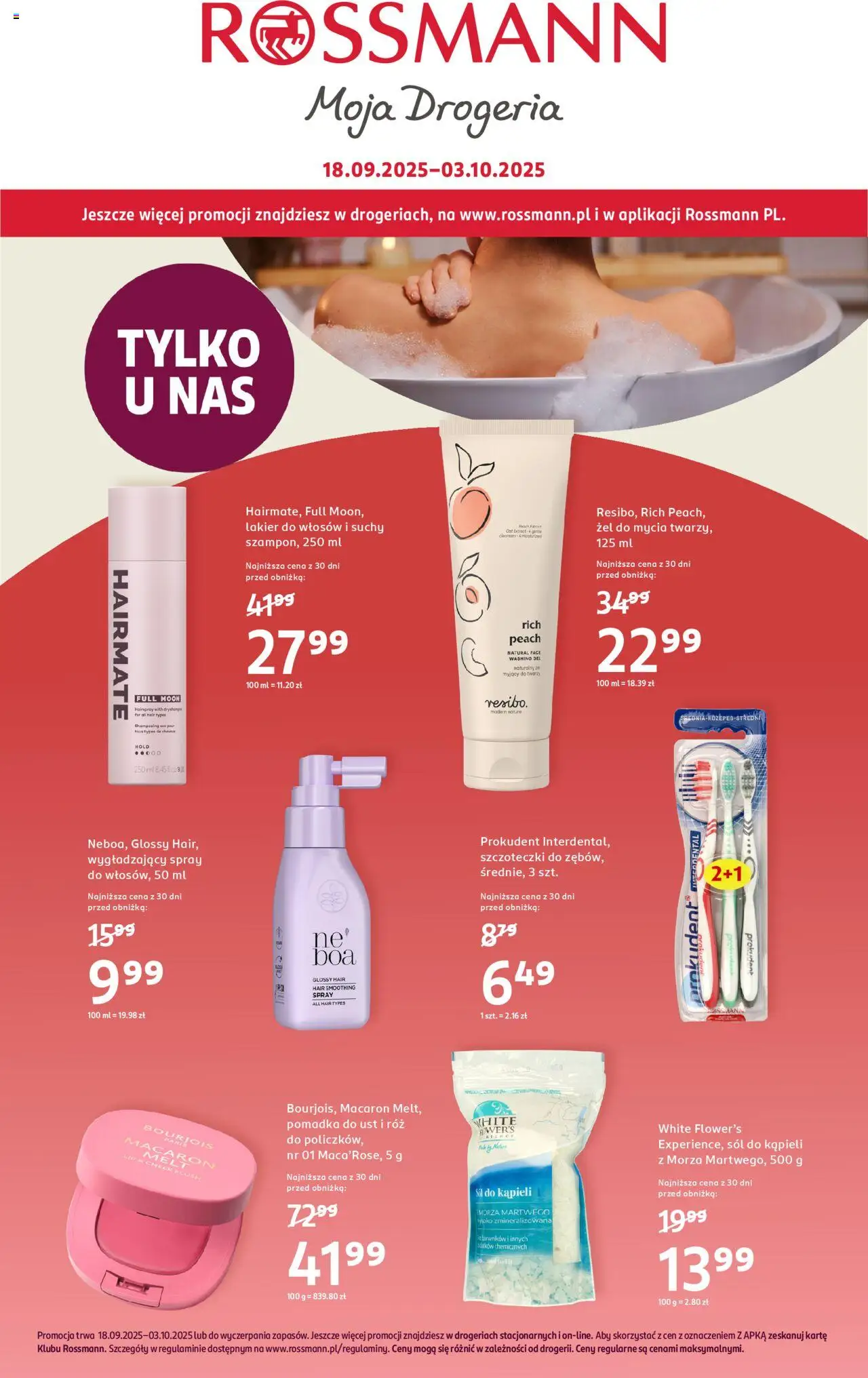 Rossmann Gazetka - strona 1- ważny od 18.09.2025
