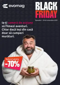 evoMag Black Friday valabil de la 24.10.2025