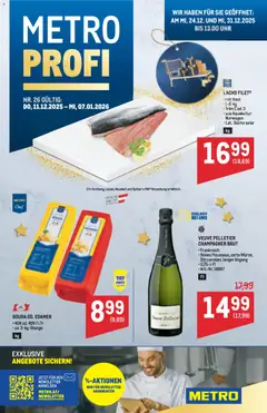 Vorschau Metro angebote Profi gültig ab 11.12.2025