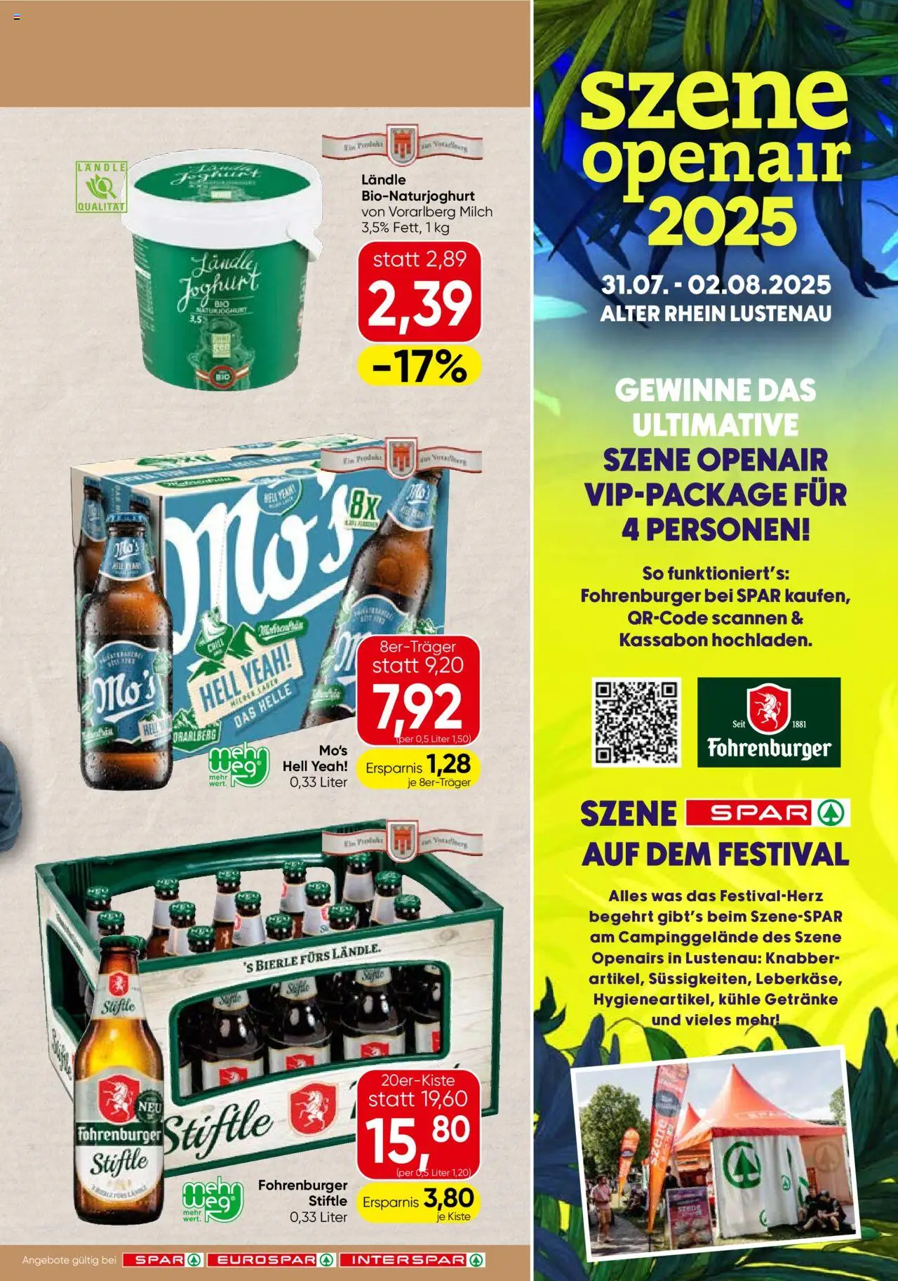 Spar Flugbatt - Vorarlberg - Seite 13- gültig ab 17.07.2025