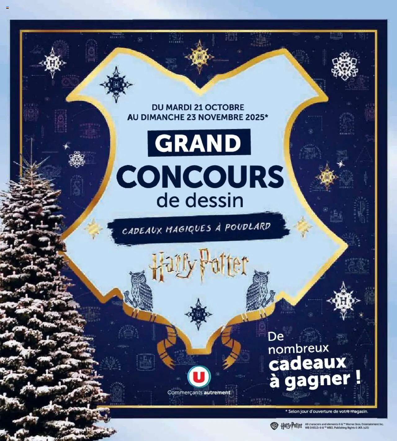 U Express - Grand concours de dessin - page 1 - valable à partir du 21/10/2025