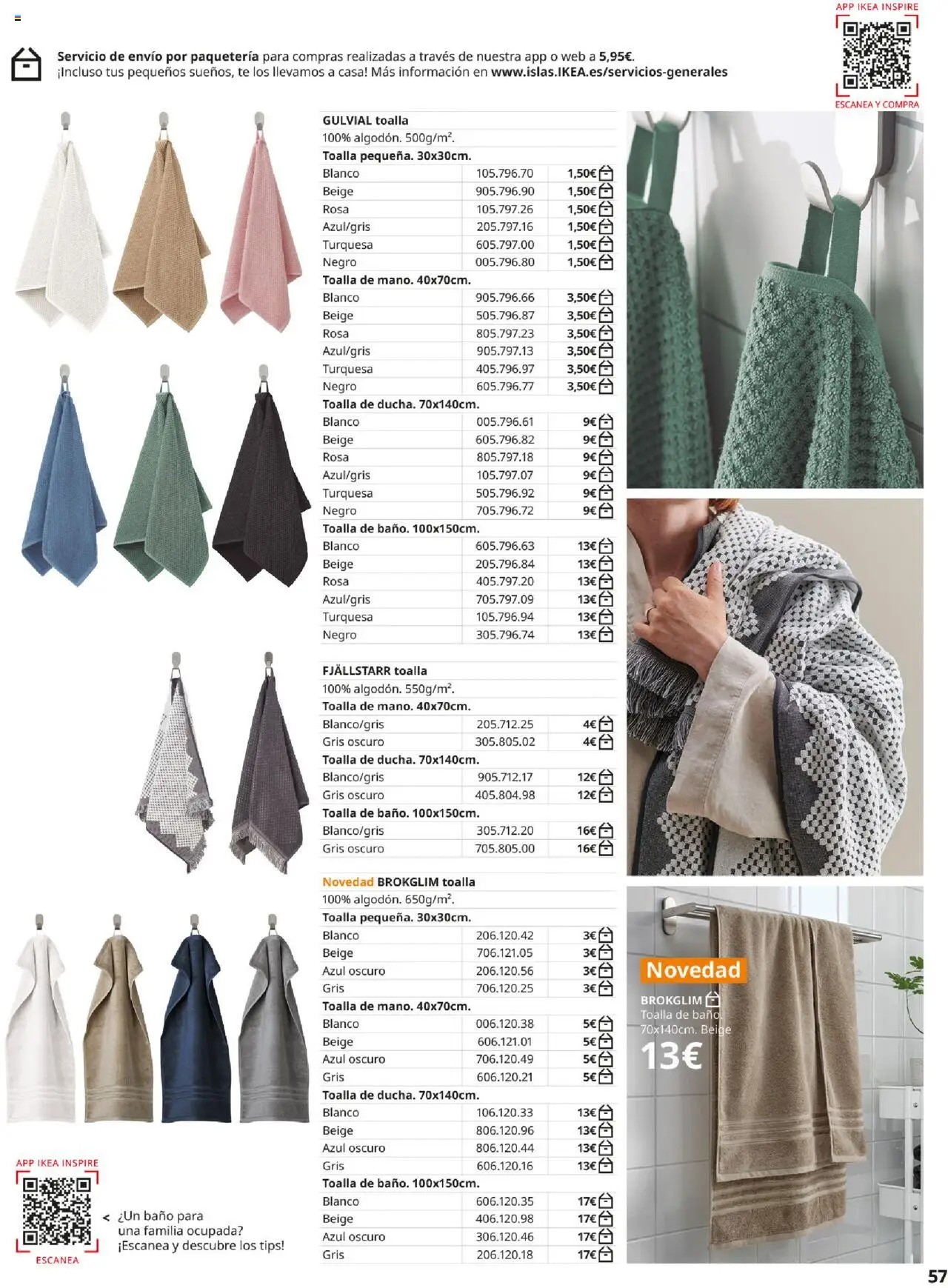 Catálogo IKEA Baños - Página de 57 - Válido desde 01/09/2025