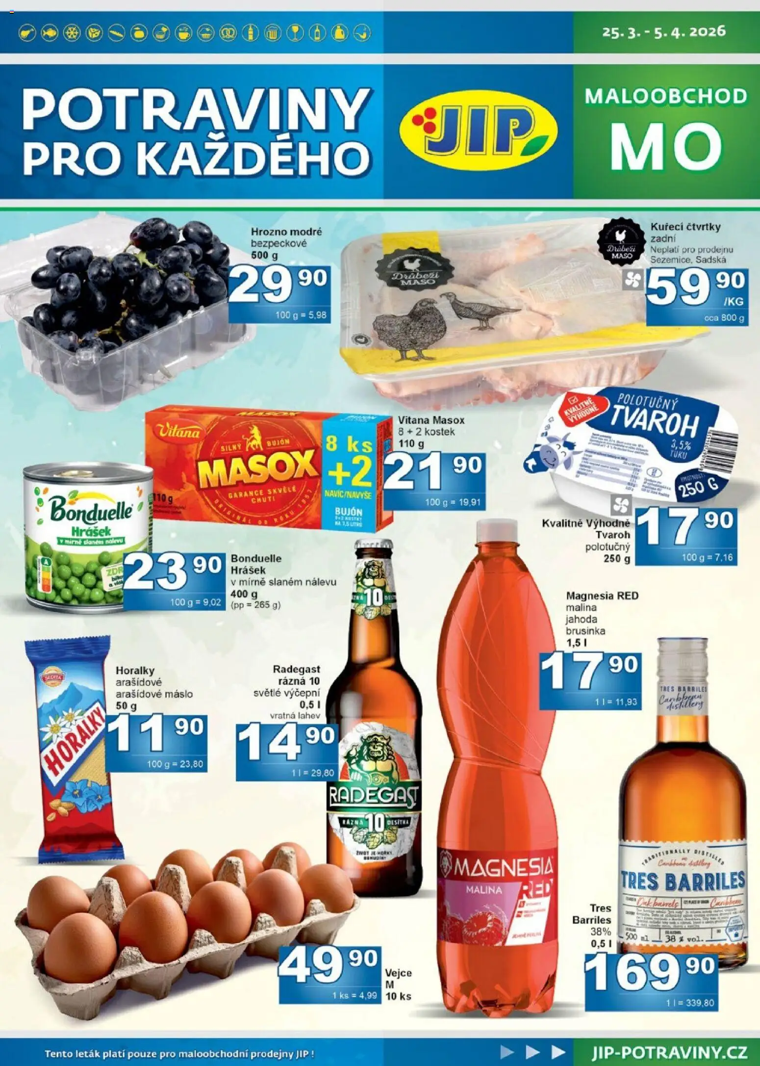 Jip leták - strana 1- platný od 25.03.2026