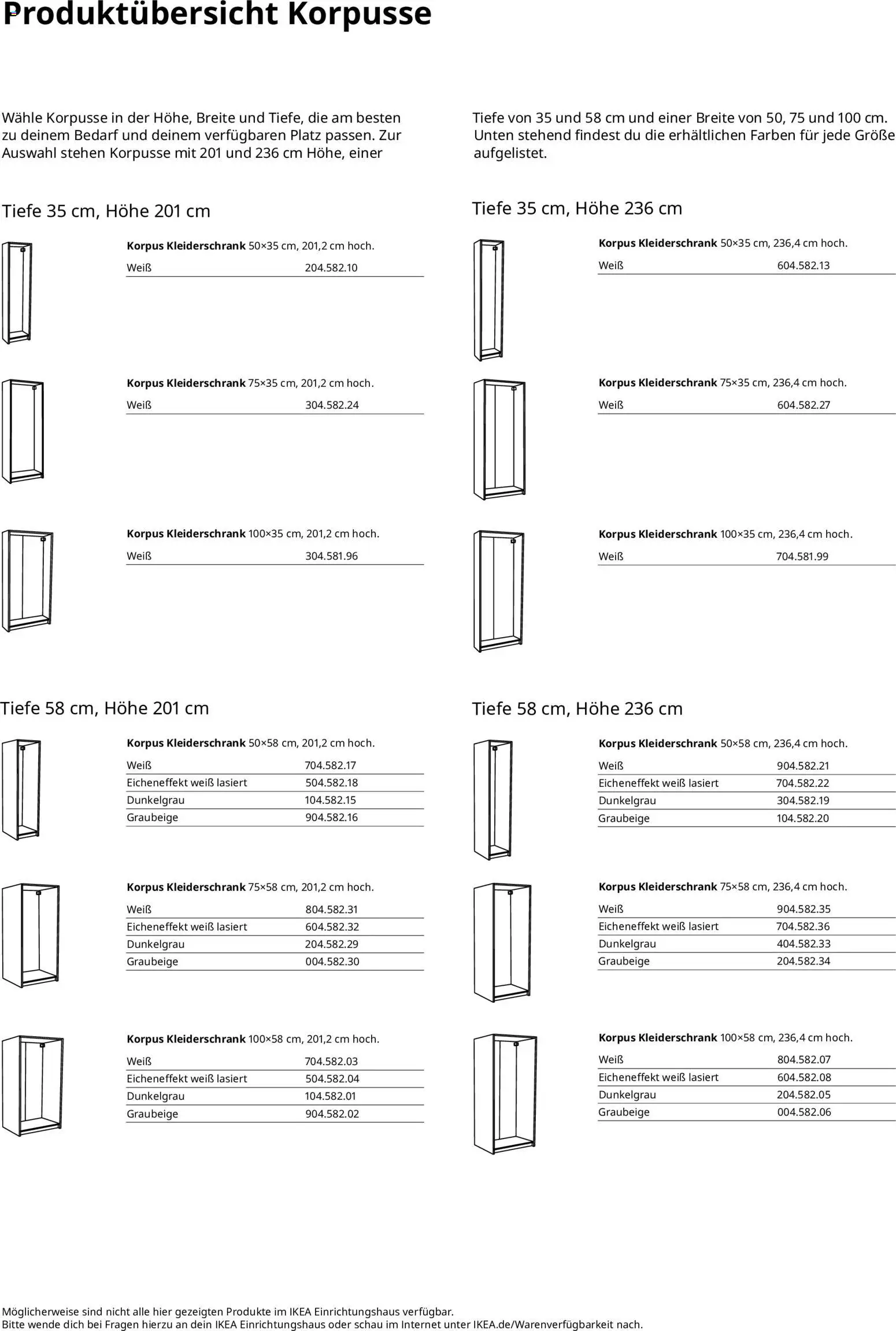 Ikea Individuelles Kleiderschranksystem  - Seite 3 - gültig ab 02.01.2026