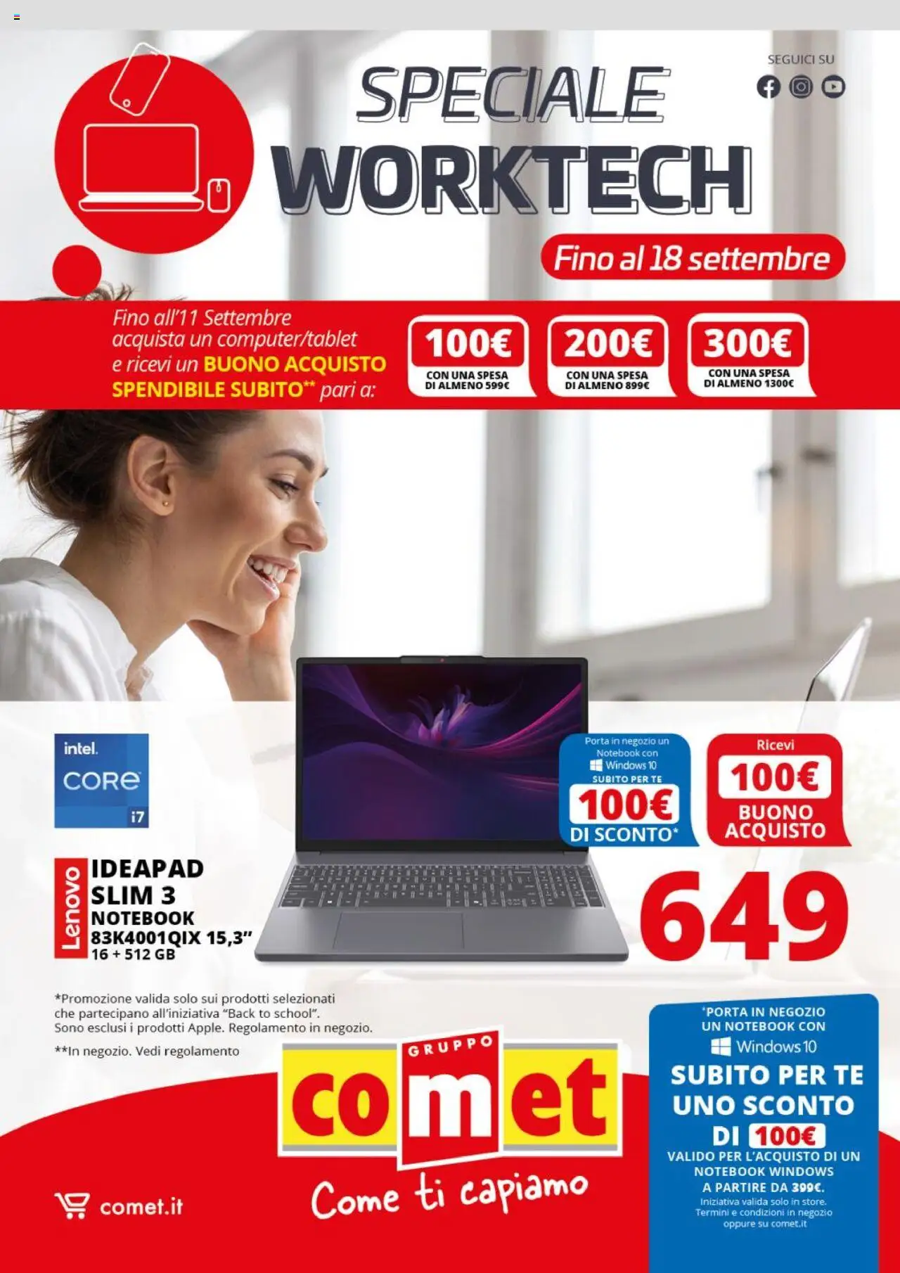 Comet Worktech catalogo - pagina 1 - valido dal 11/09/2025