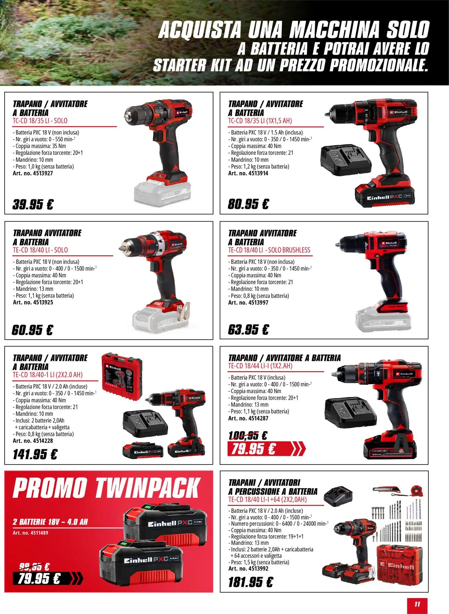 Volantino Einhell	 - pagina 11 - valido dal 02/02/2026