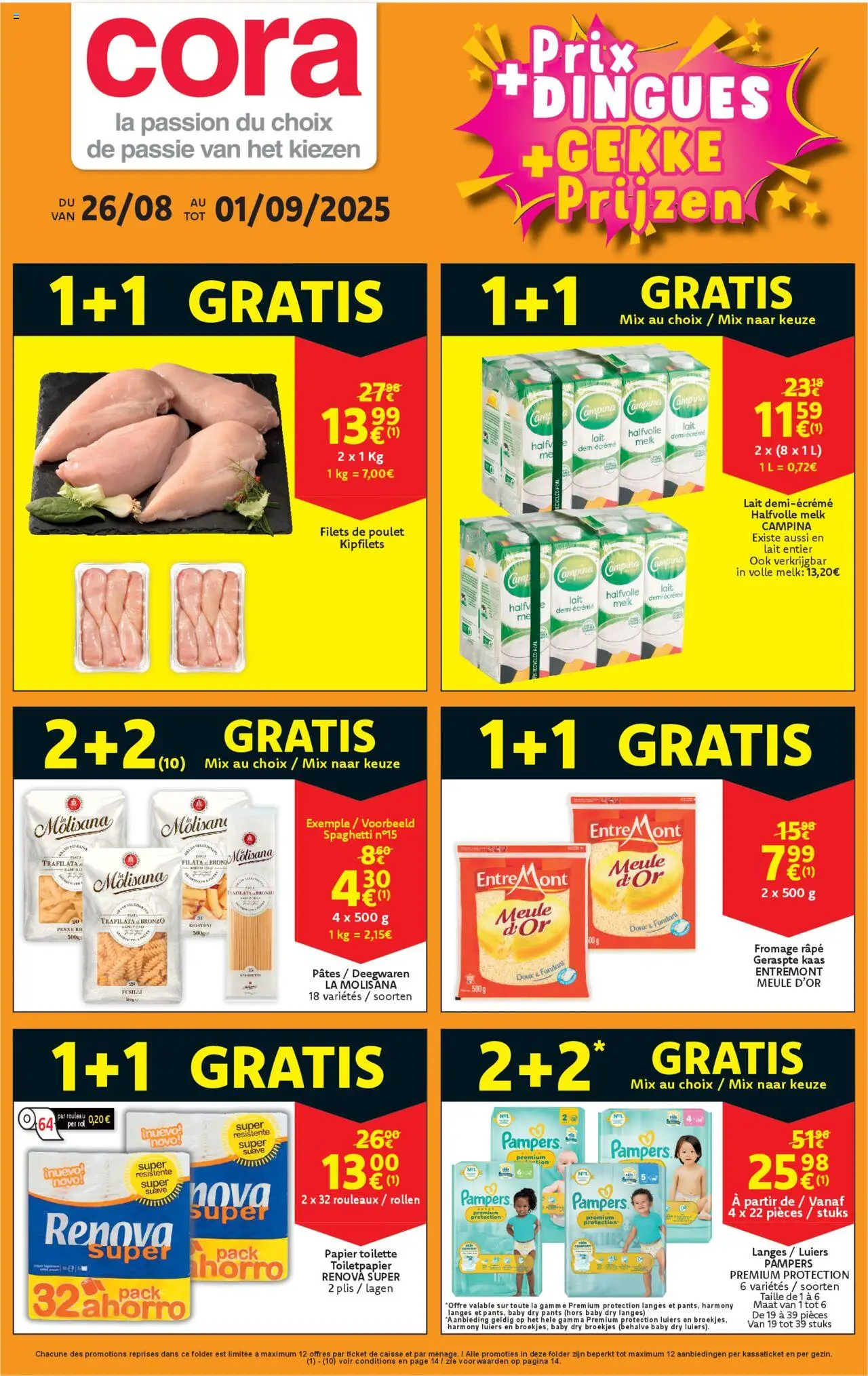 Cora folder week 35 - pagina 1- geldig vanaf 26/08/2025