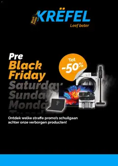 Krëfel Black Friday geldig vanaf 03/11/2025