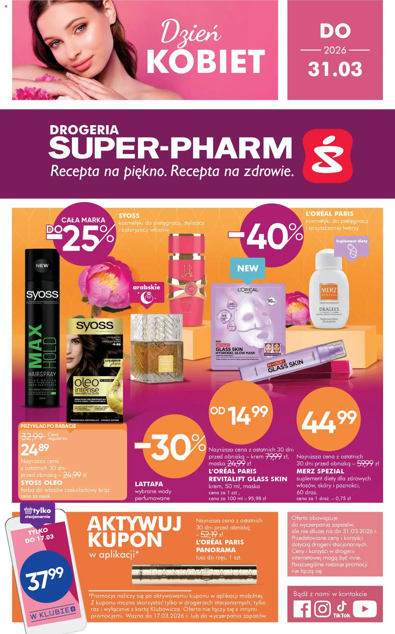 Super-pharm gazetka - strona 1- ważny od 05.03.2026