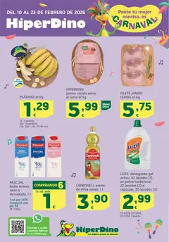 Vista previa del folleto HiperDino folleto válido desde 10/02/2026
