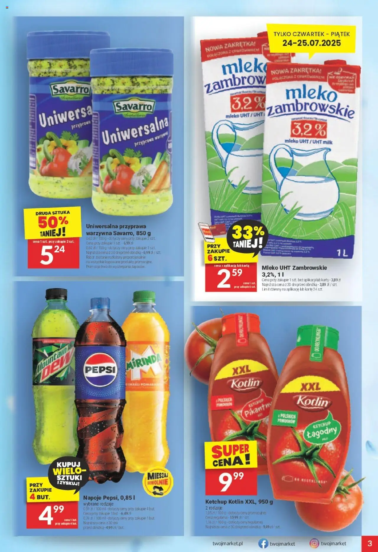Twój Market Gazetka - strona 3- ważny od 23.07.2025