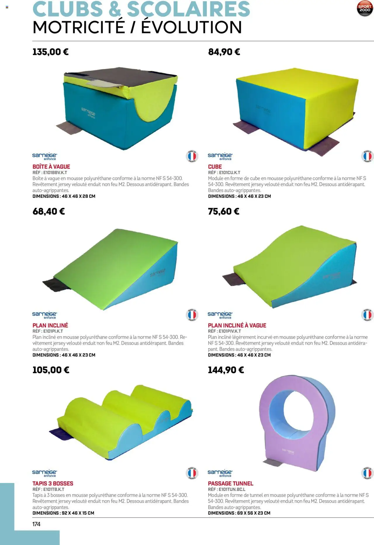 Sport 2000 brochure - page 174 - valable à partir du 01/06/2025