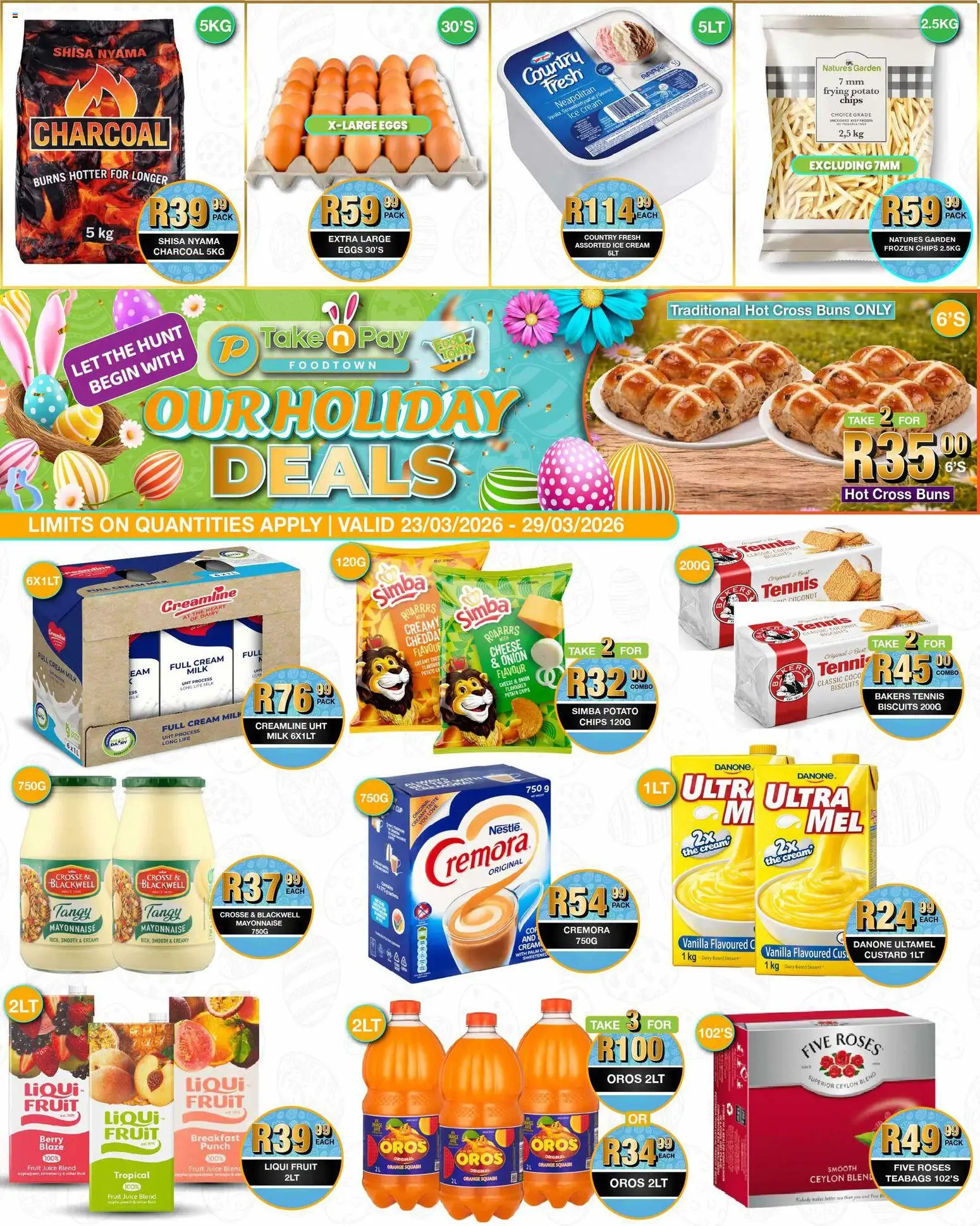 Take n Pay Specials - page 1- valid from 23/03/2026
