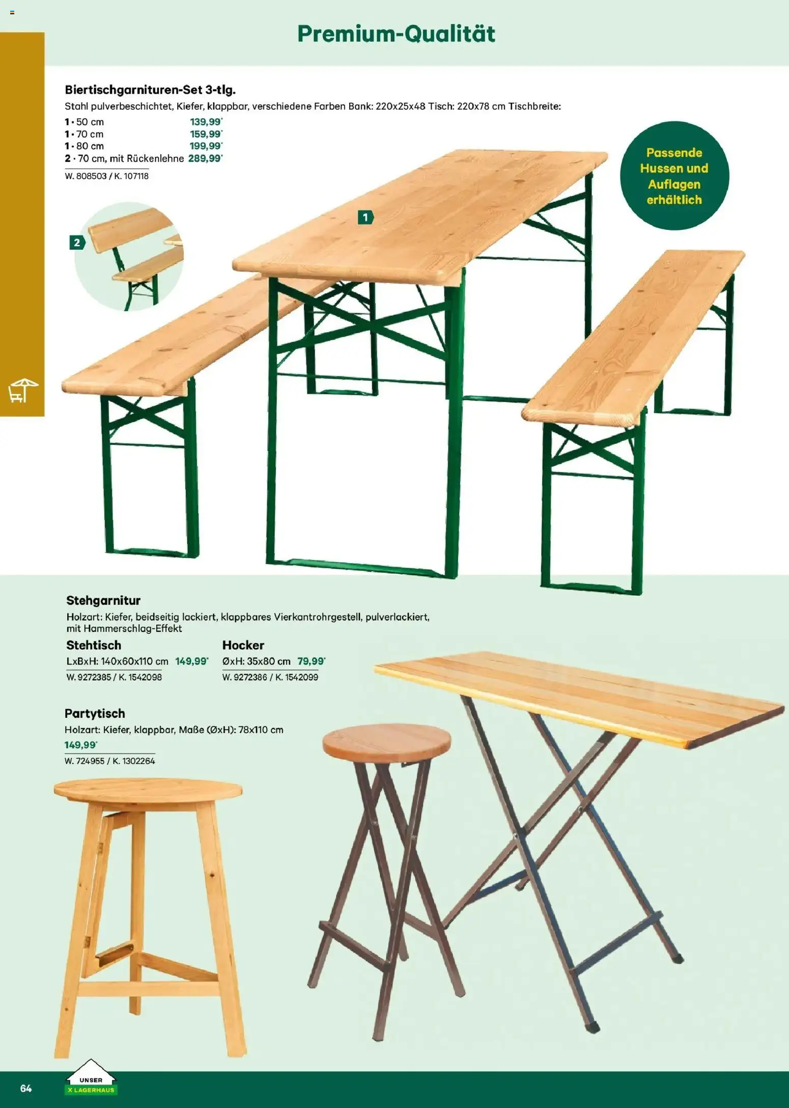 Lagerhaus Garten & Freizeit Katalog 2026 - Wien, Innsbruck - page 64- valid from 01.03.2026