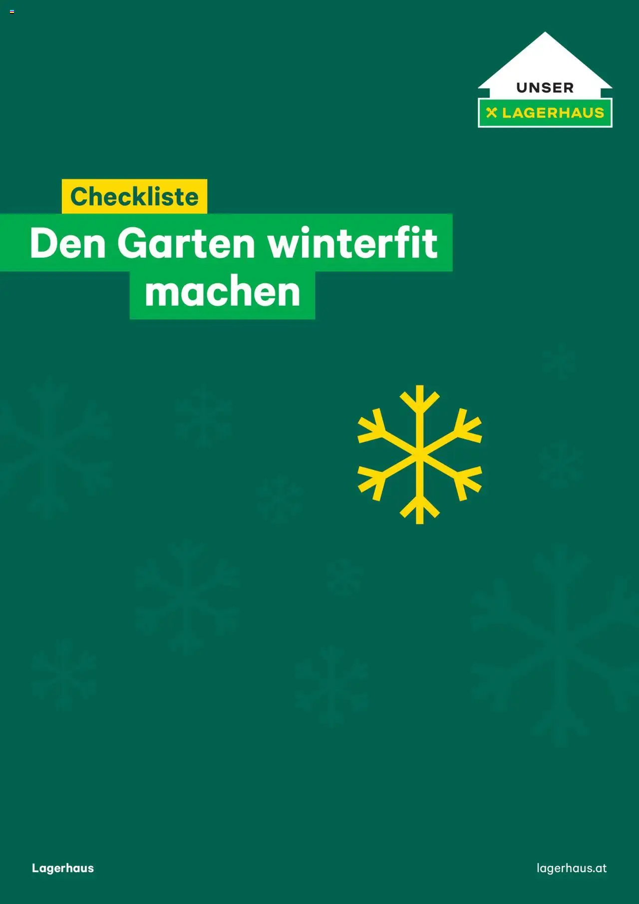 Lagerhaus Den Garten winterfit machen - Seite 1- gültig ab 20.10.2025
