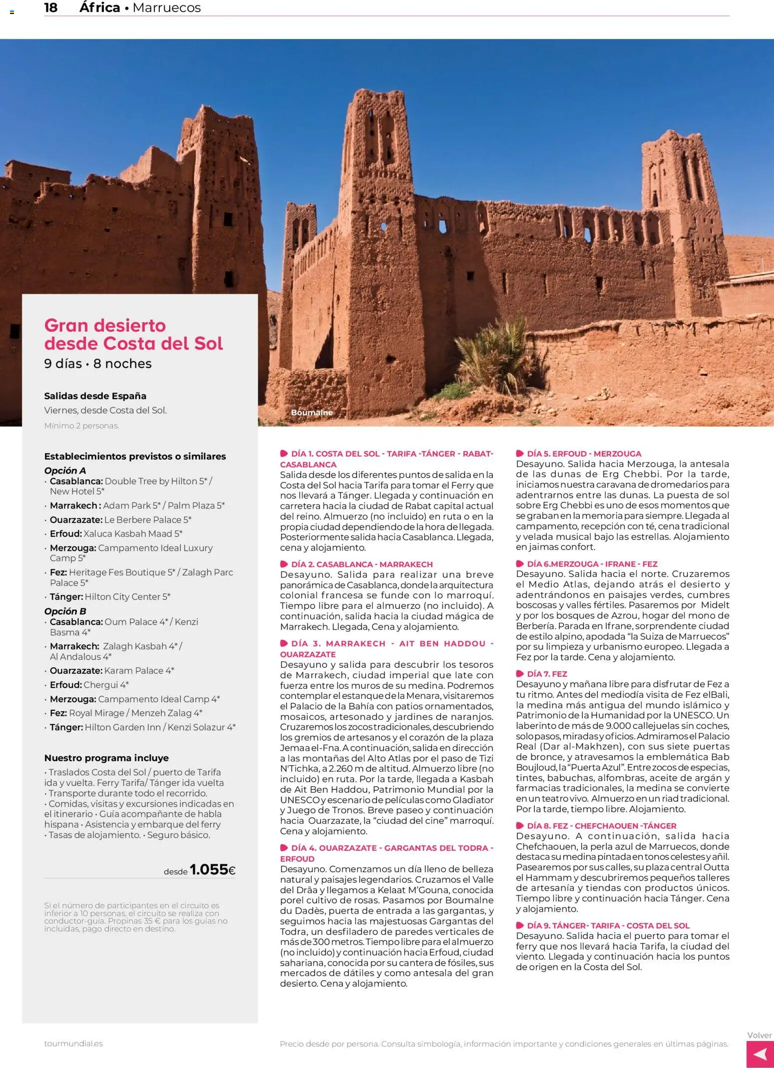 Viajes El Corte Inglés Africa y Oriente Medio - Página de 18 - Válido desde 01/01/2026