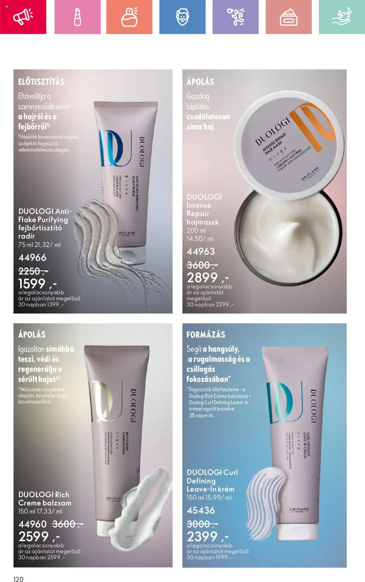 Katalógus Oriflame 2025/12 - 120oldal - érvényes 2025.08.17.-tól