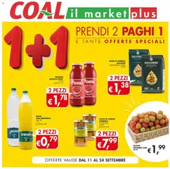 Anteprima Coal Il Market Plus catalogo valida dal 11/09/2025