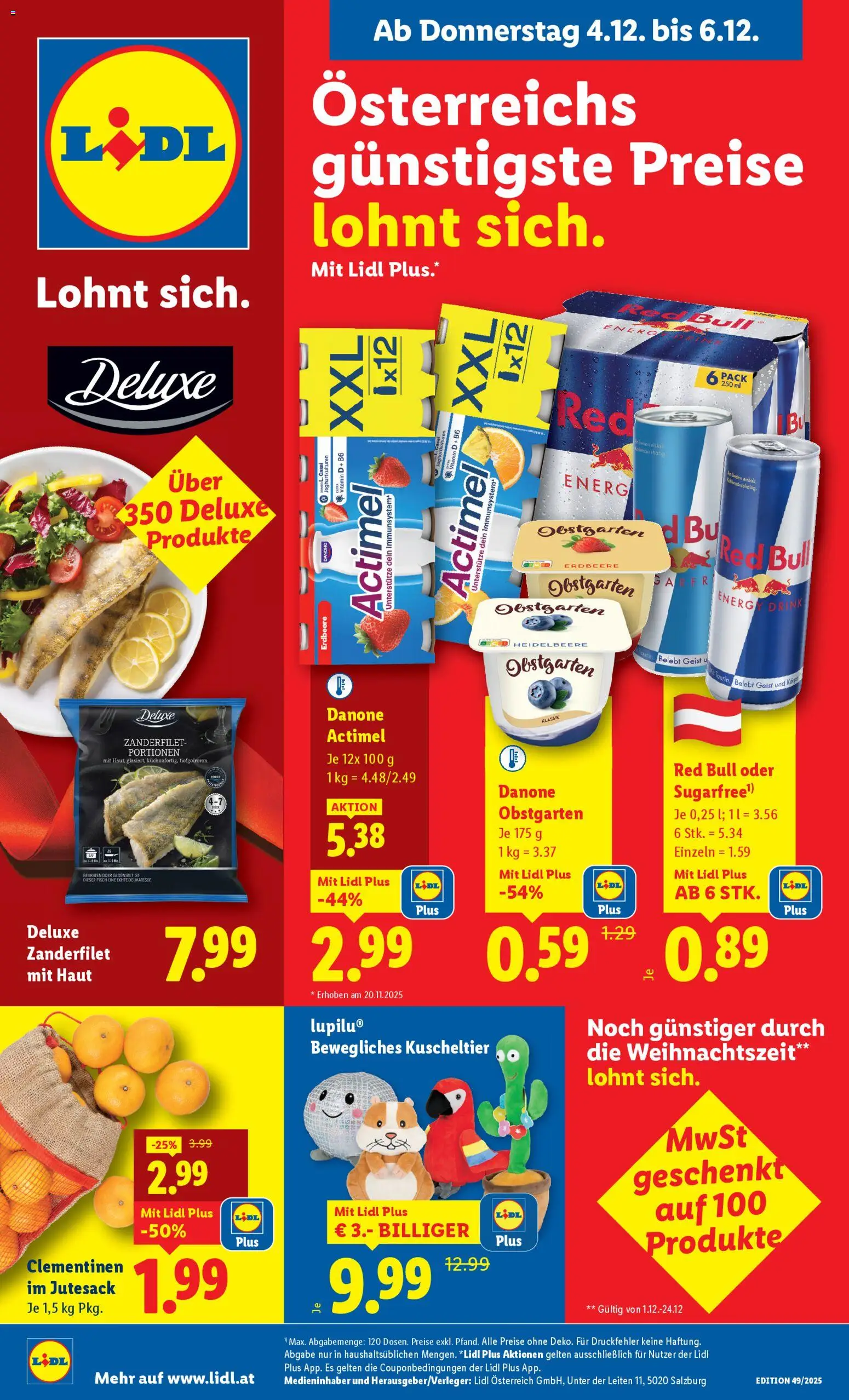 Lidl Flugblatt - Seite 1- gültig ab 04.12.2025