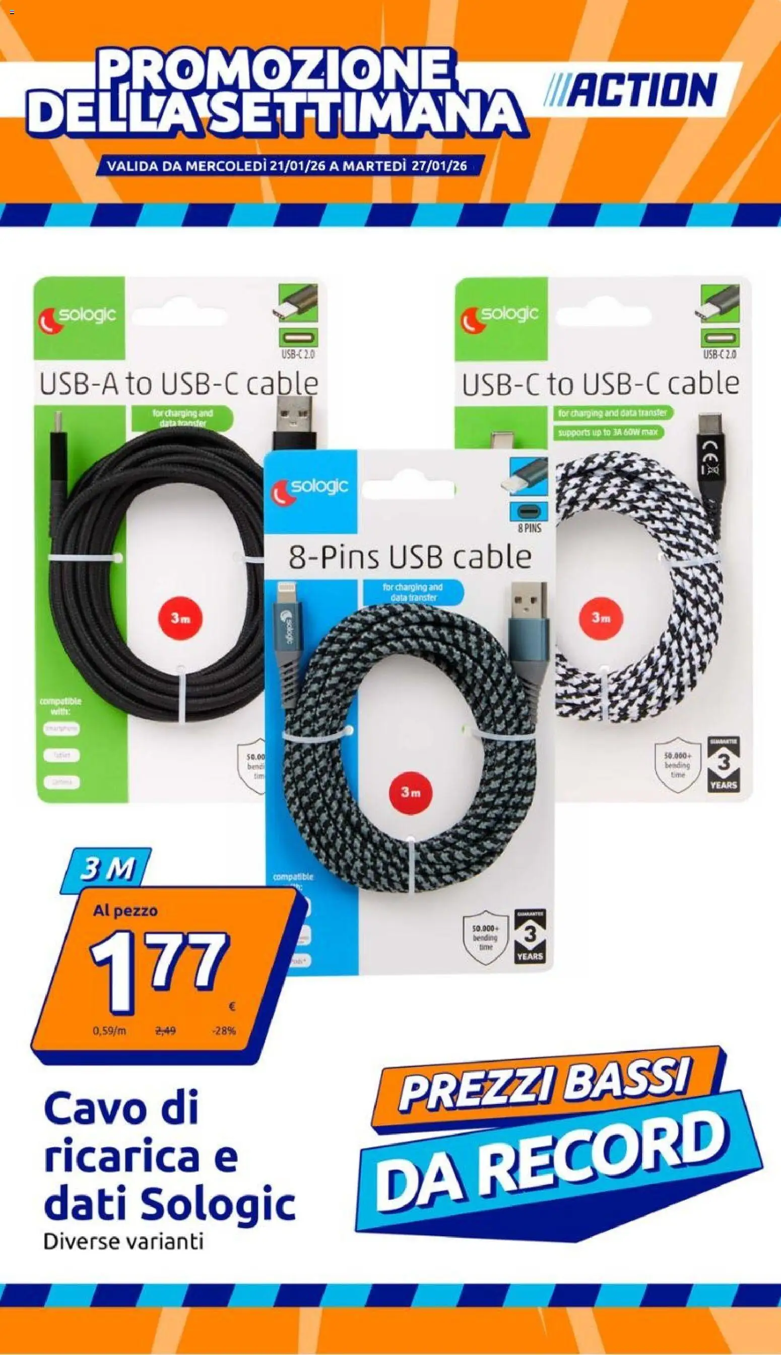 Volantino Action - pagina 1 - valido dal 28/01/2026