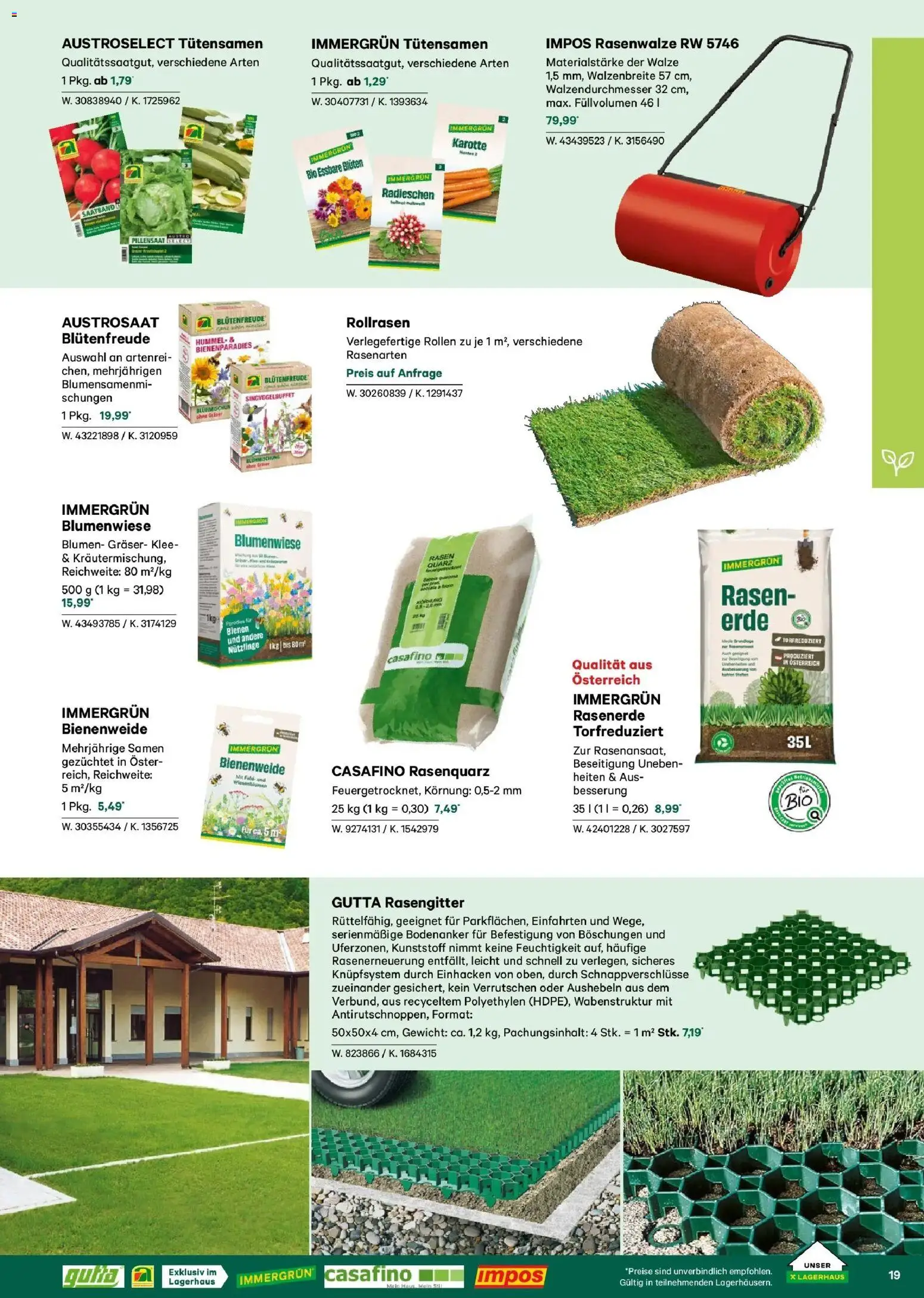 Lagerhaus Garten & Freizeit Katalog 2026 - Wien, Innsbruck - page 19- valid from 01.03.2026