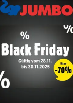 Vorschau Jumbo - Black Friday gültig ab 28.11.2025