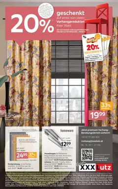 Vorschau XXXLutz Vorhangprodukten gültig ab 04.11.2025