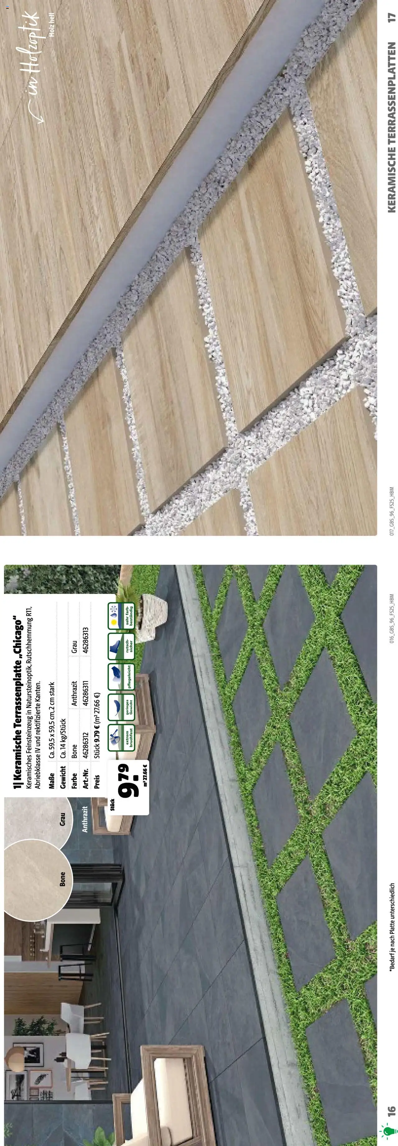 Hagebau Katalog Gartenbaustoffe - Seite 17 - gültig ab 02.03.2025
