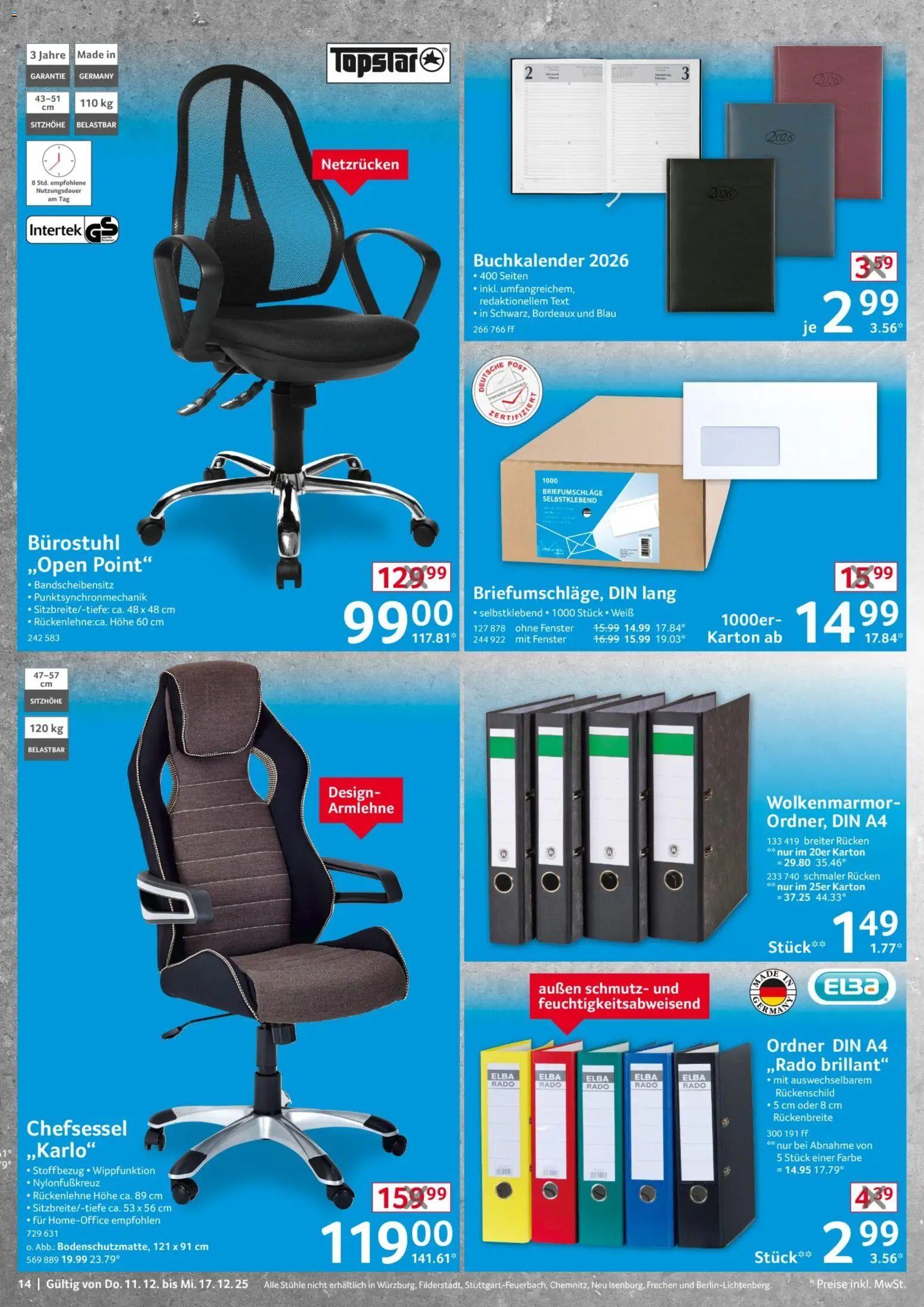 Selgros  Non Food - Seite 14 - gültig ab 11.12.2025