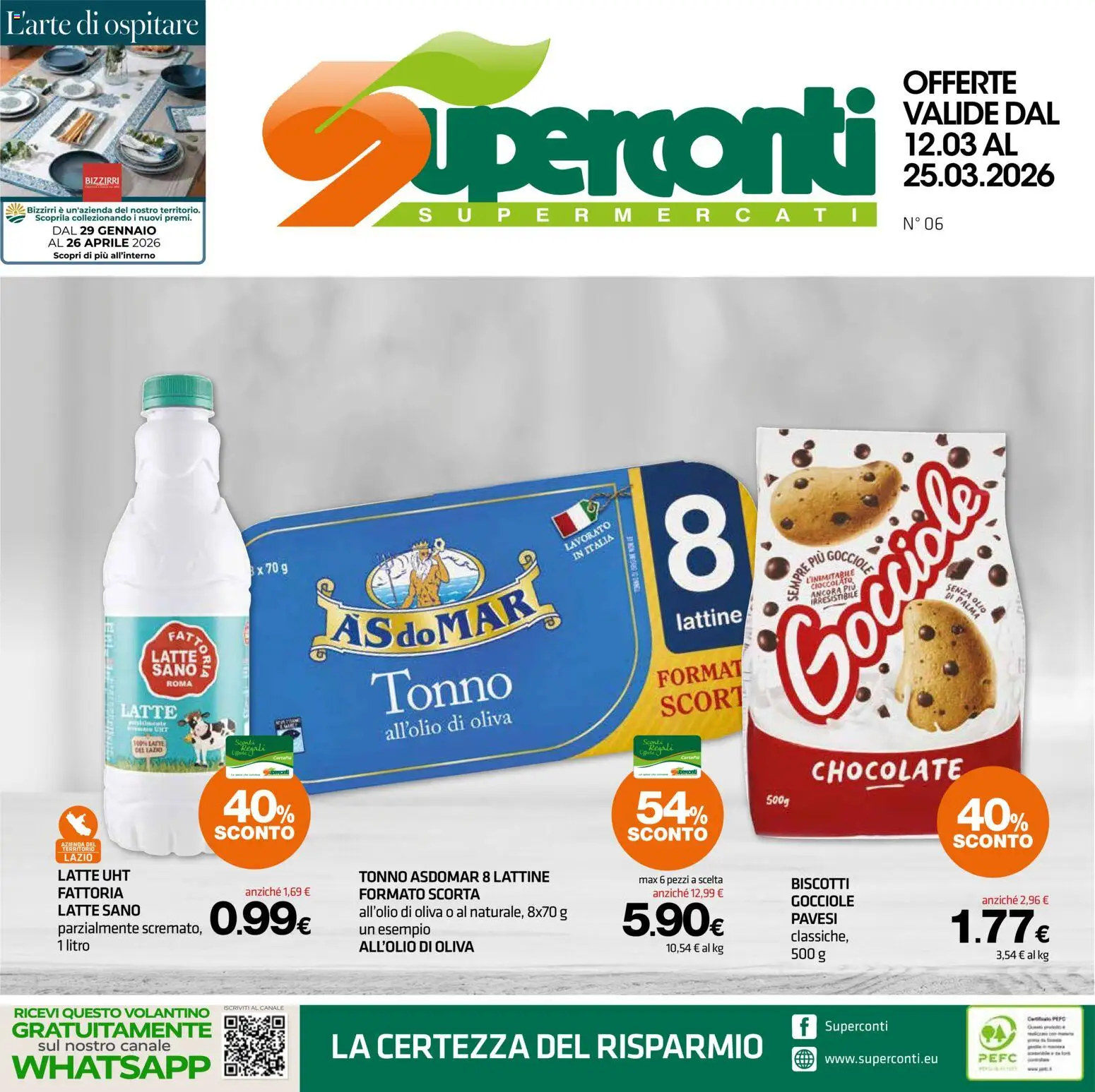 Superconti volantino - pagina 1 - valido dal 12/03/2026