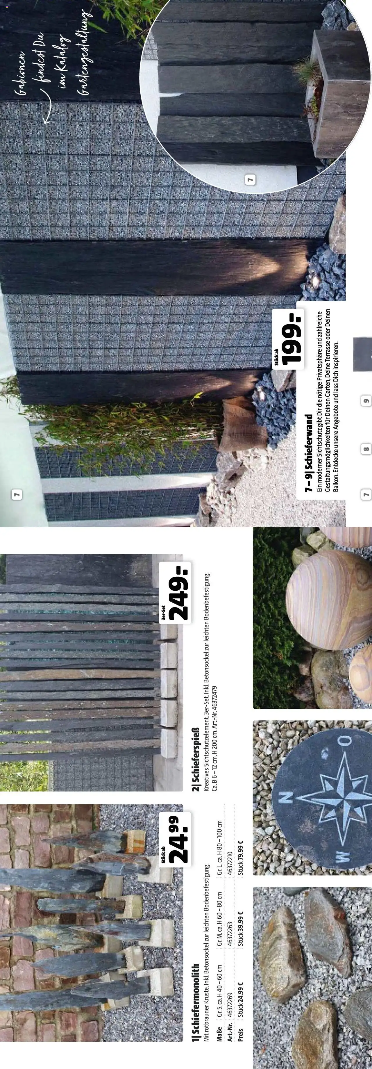 Hagebau Katalog Gartenbaustoffe - Seite 42 - gültig ab 02.03.2025