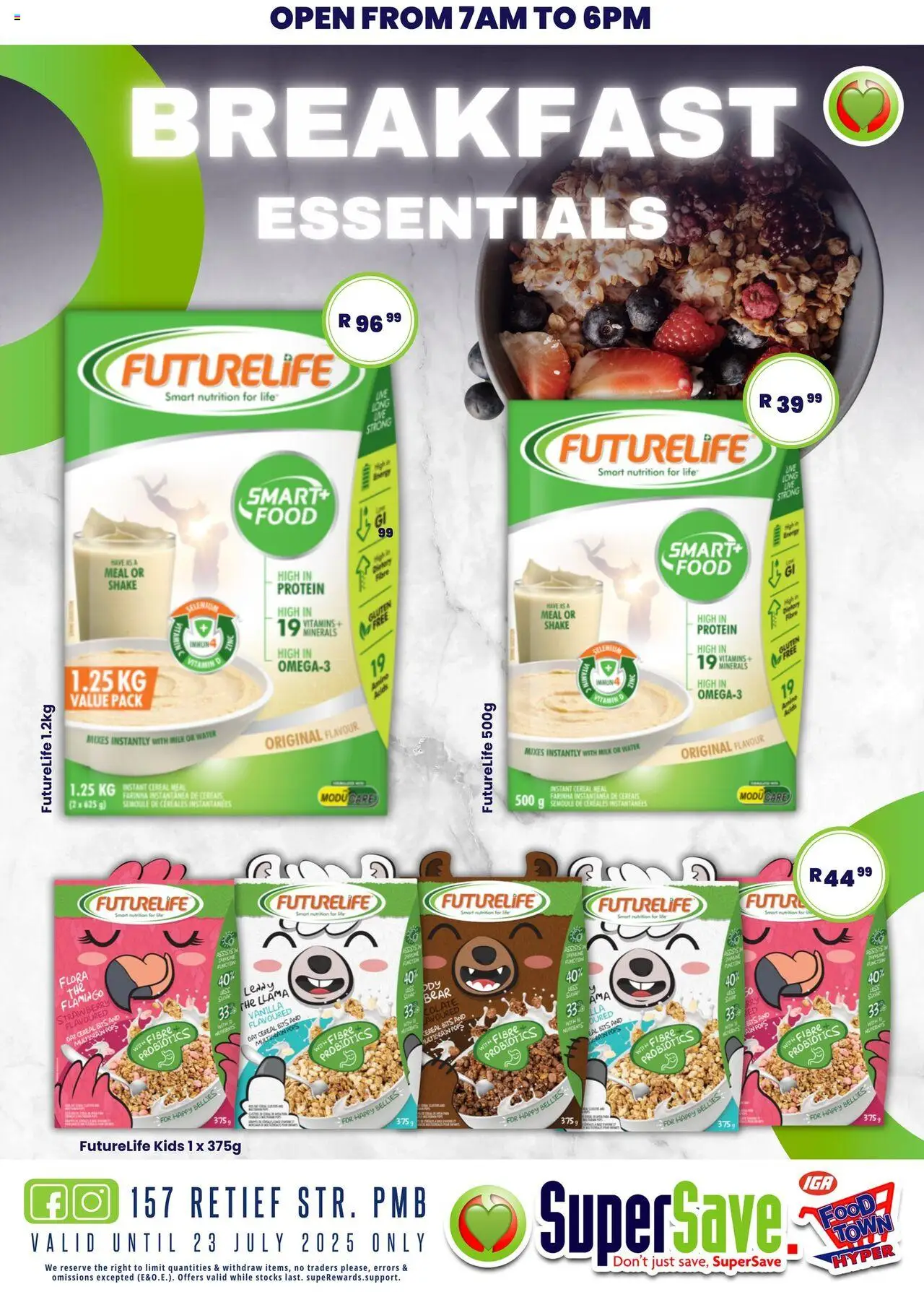 Super Save Specials - page 4- valid from 18/07/2025