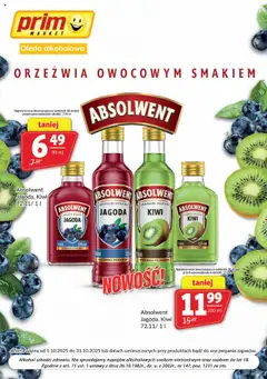Podgląd Prim Market Gazetka - Oferta alkoholowa ważny od 01.10.2025