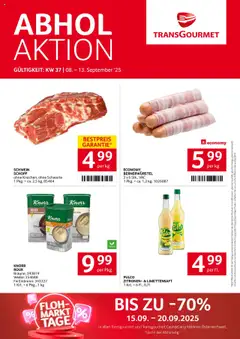 Vorschau Transgourmet Flugblatt gültig ab 07.09.2025