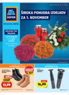Hofer SI katalog od 23.10.2025