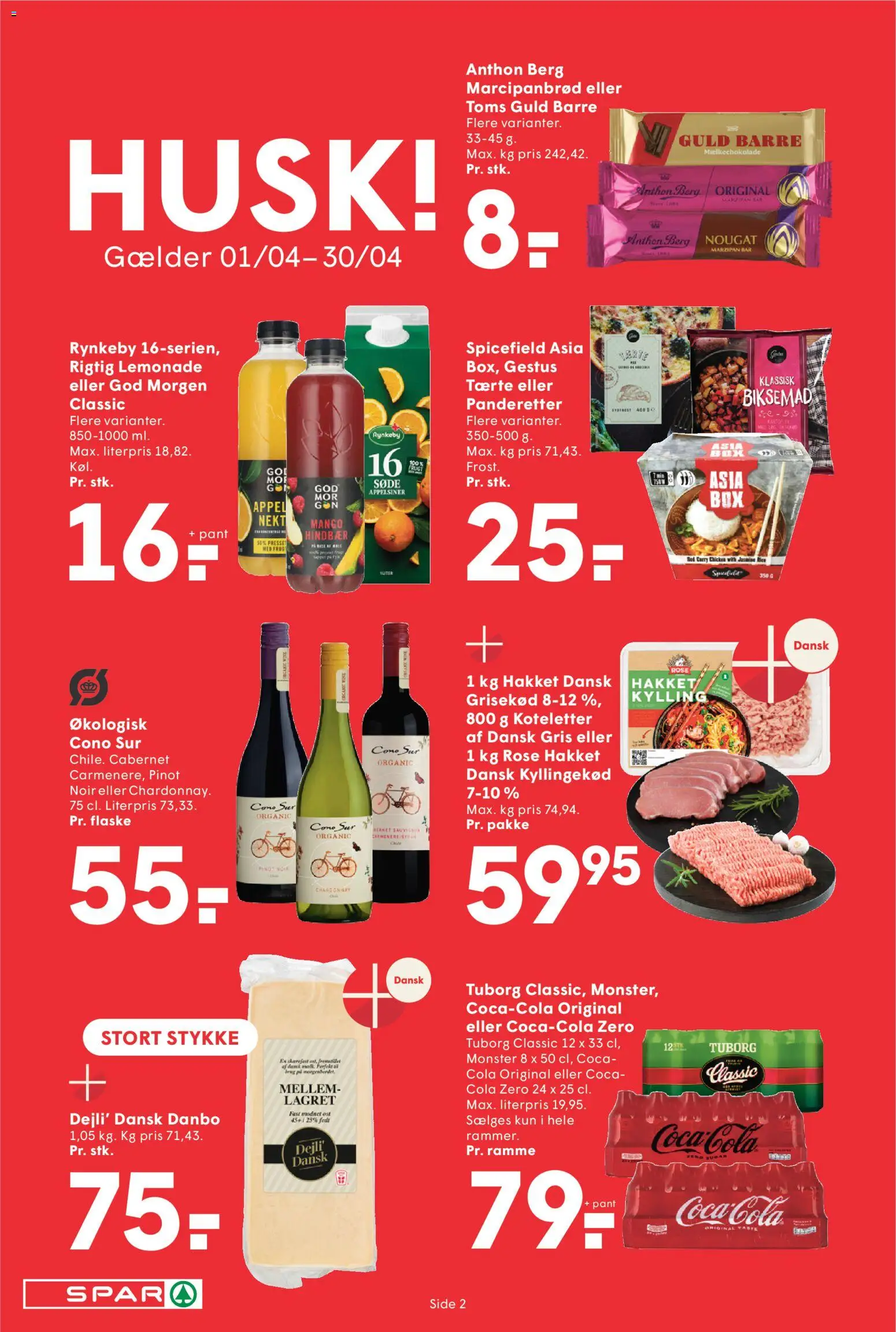 Spar - Tilbudsavis uge 15 - page 2- valid from 07/04/2026