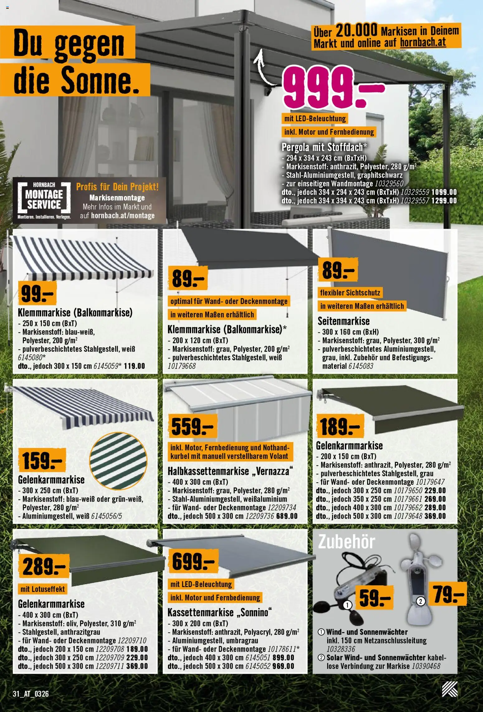 Hornbach Flugblatt - page 31- valid from 17.03.2026