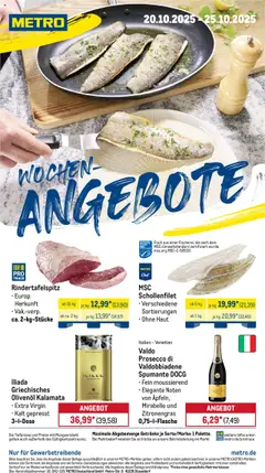Vorschau Metro Prospekt 	 gültig ab 20.10.2025